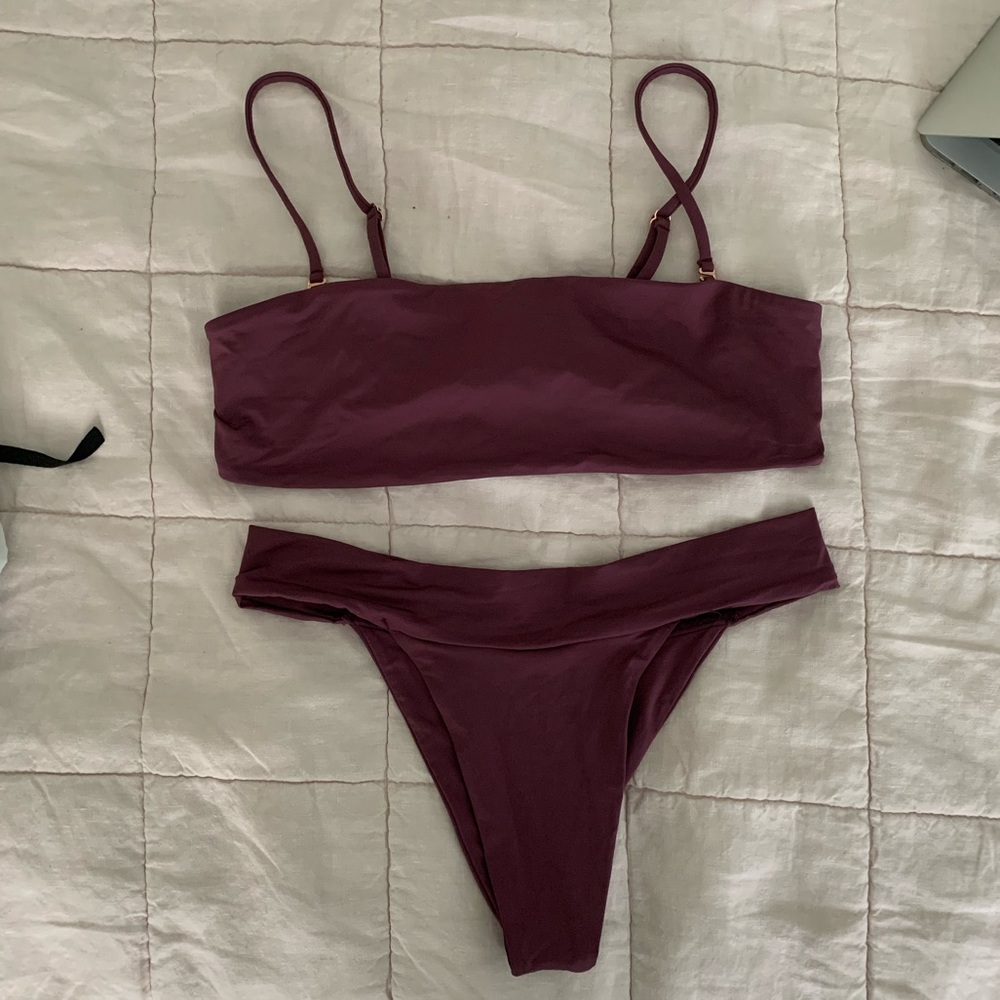 Frankies bikinis sangria set - Picture 3 of 4